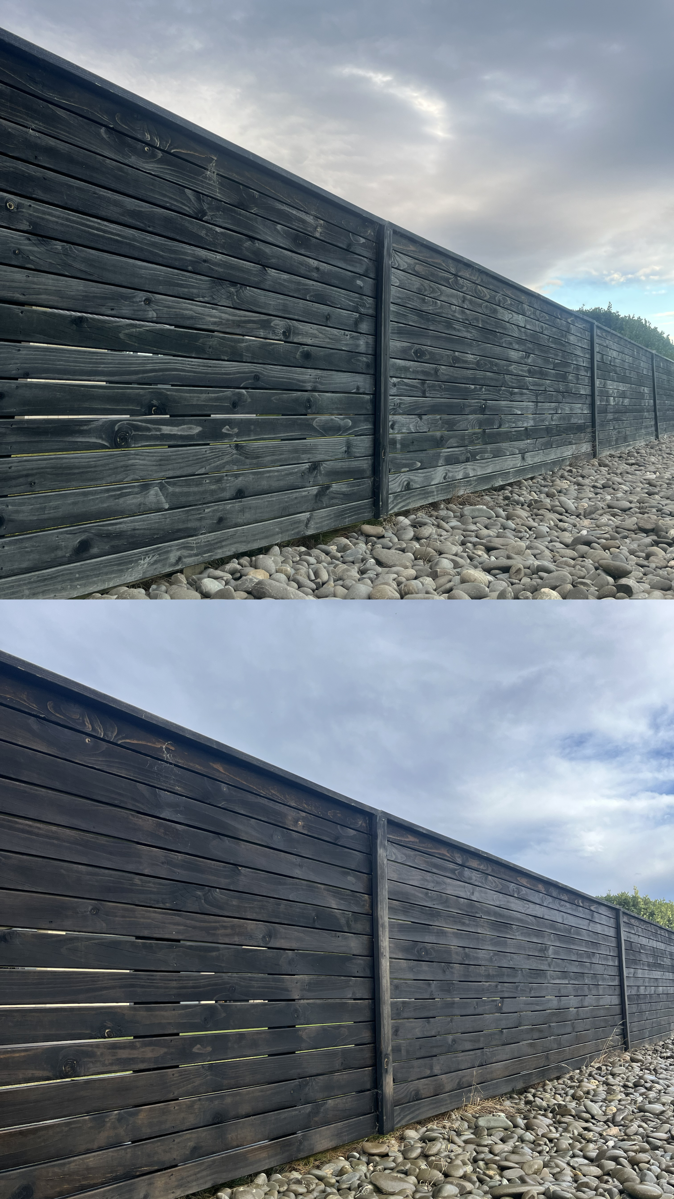 After cleaning