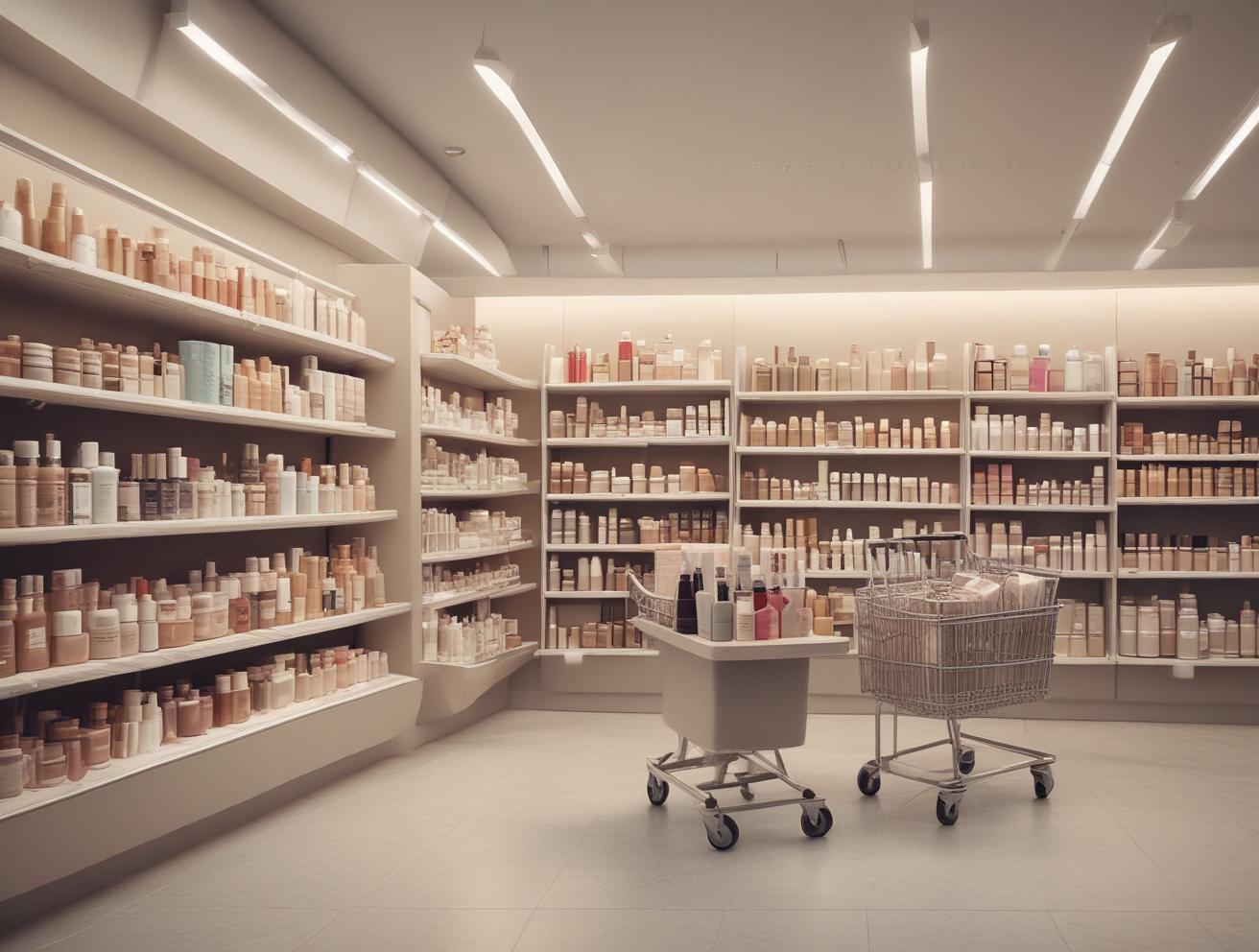 cosmetics shopping