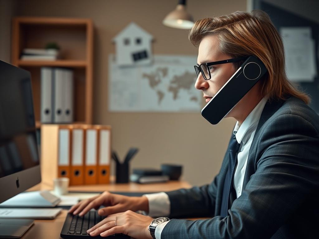 A close up image of a case manager on a