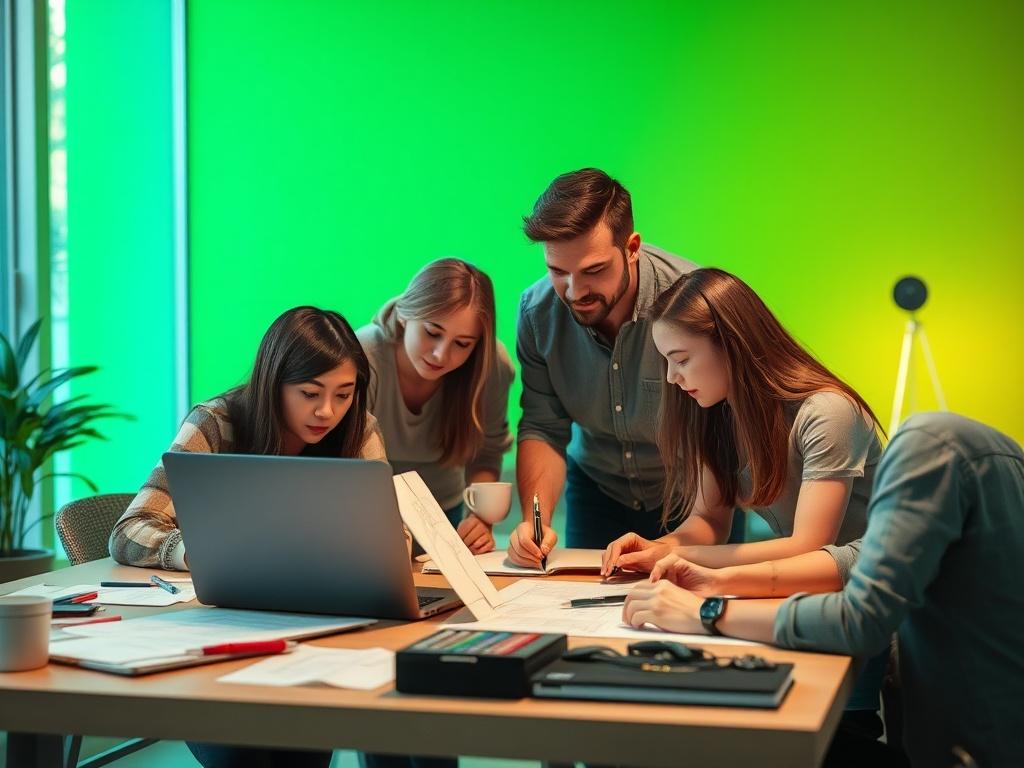 A hyper realistic close up shot of a UX UI