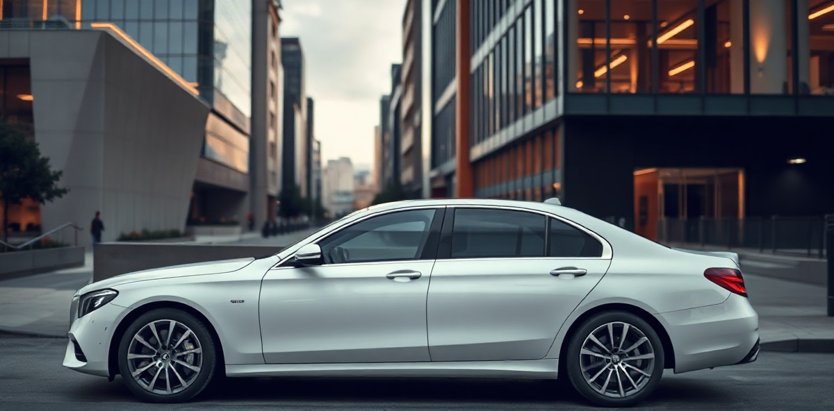 Professional car rental hero image