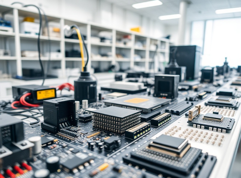 Integrated circuits and microprocessors in laboratory setting