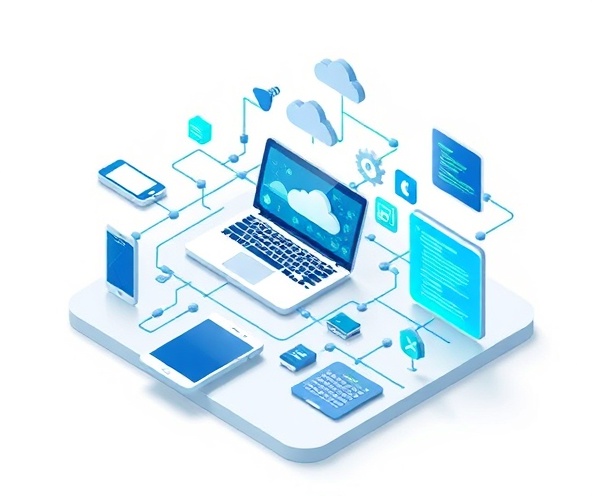 Technology and innovation illustration