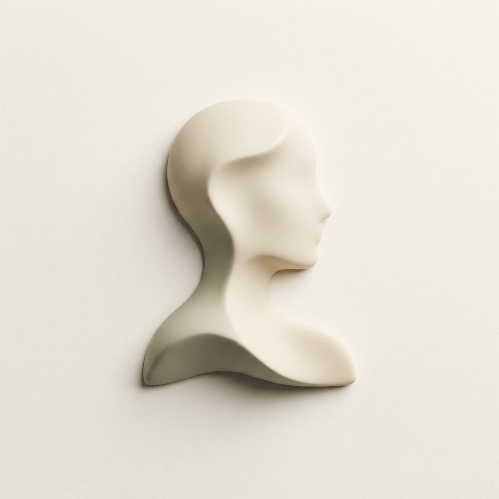 Abstract portrait illustration