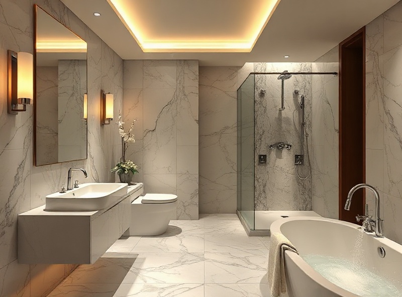 Spa-Inspired Bathroom
