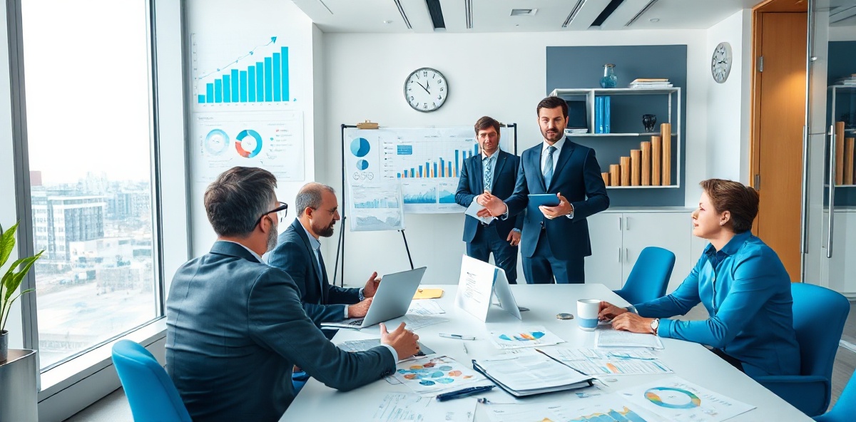 Professional B2B consulting team
