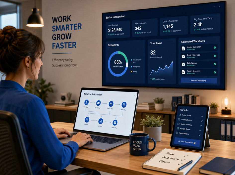 Small business efficiency and productivity