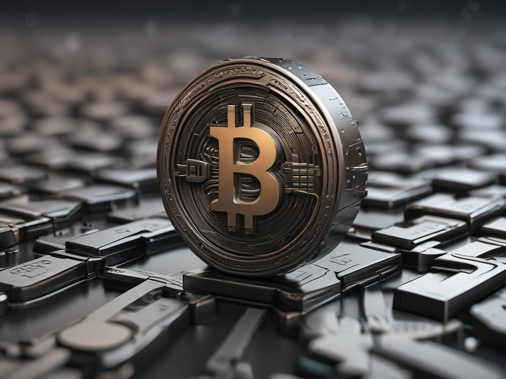 implementazione blockchain, catena di approvvigionamento, tecnologia moderna, sfondo professionale