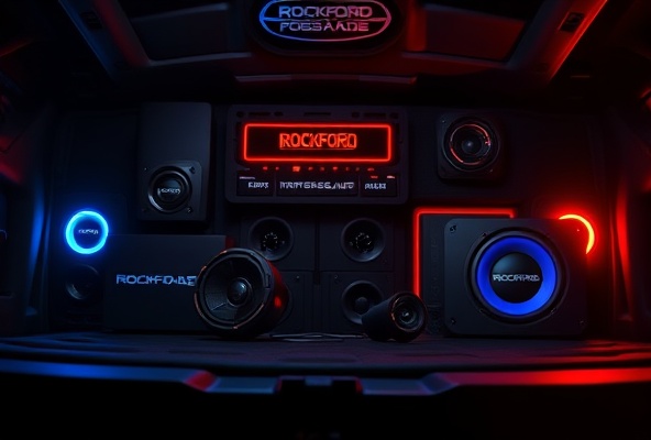 Rockford Fosgate premium car audio equipment