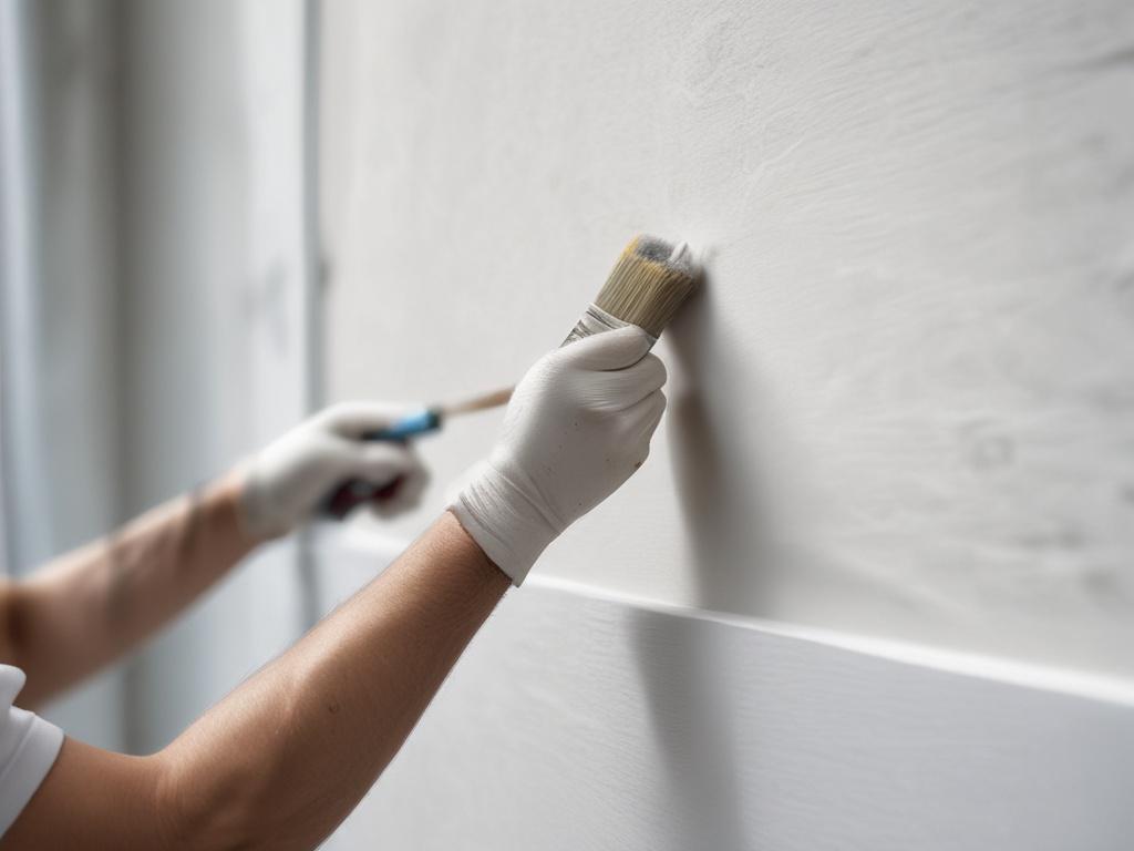 A close up shot of a skilled construction worker's hands