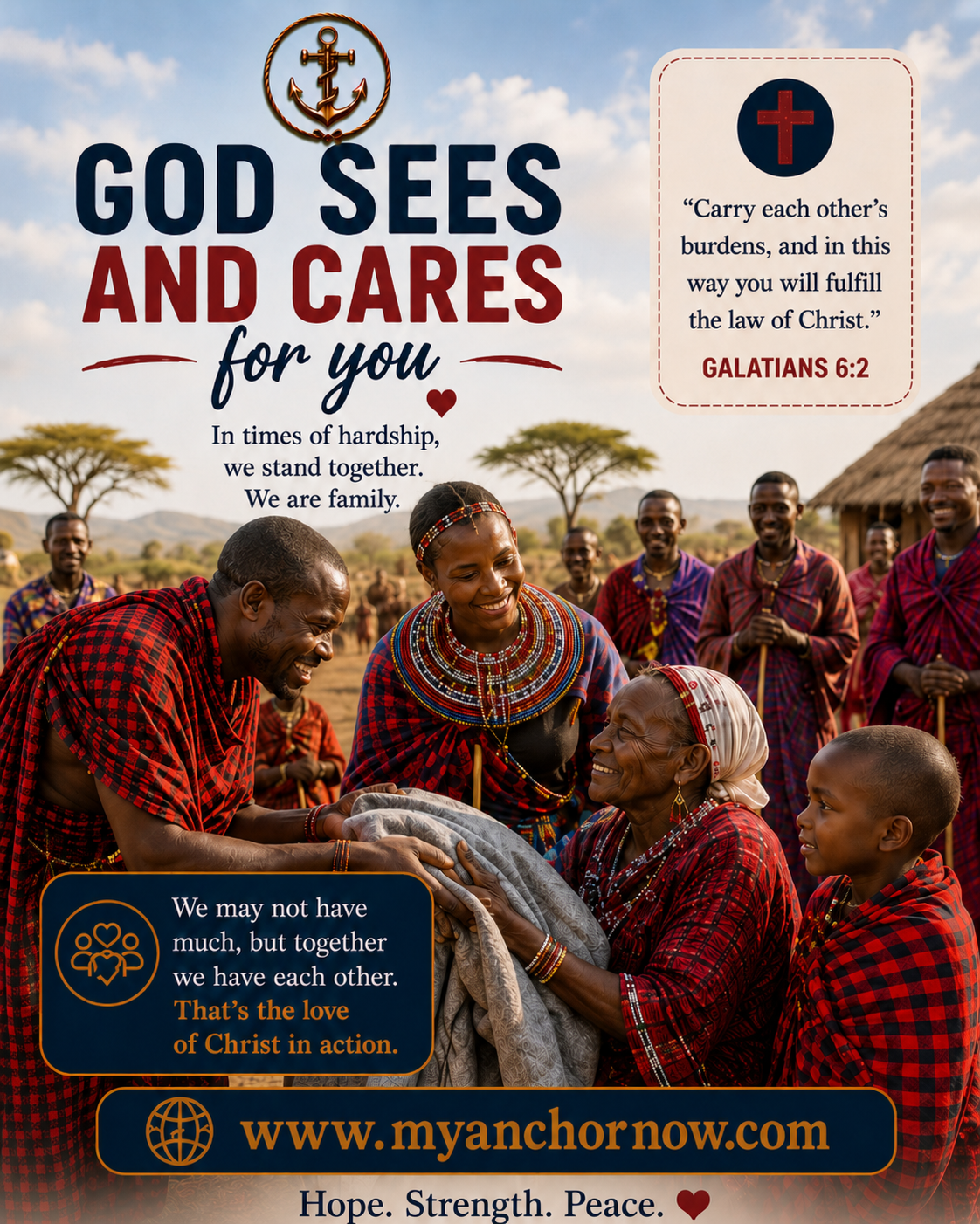 Share Each Other's Burdens - Galatians 6:2
