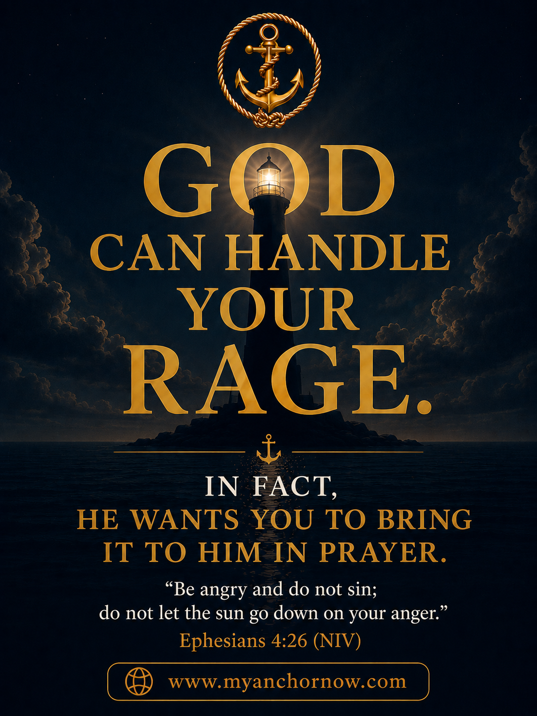 Do Not Let Anger Fester - Ephesians 4:26