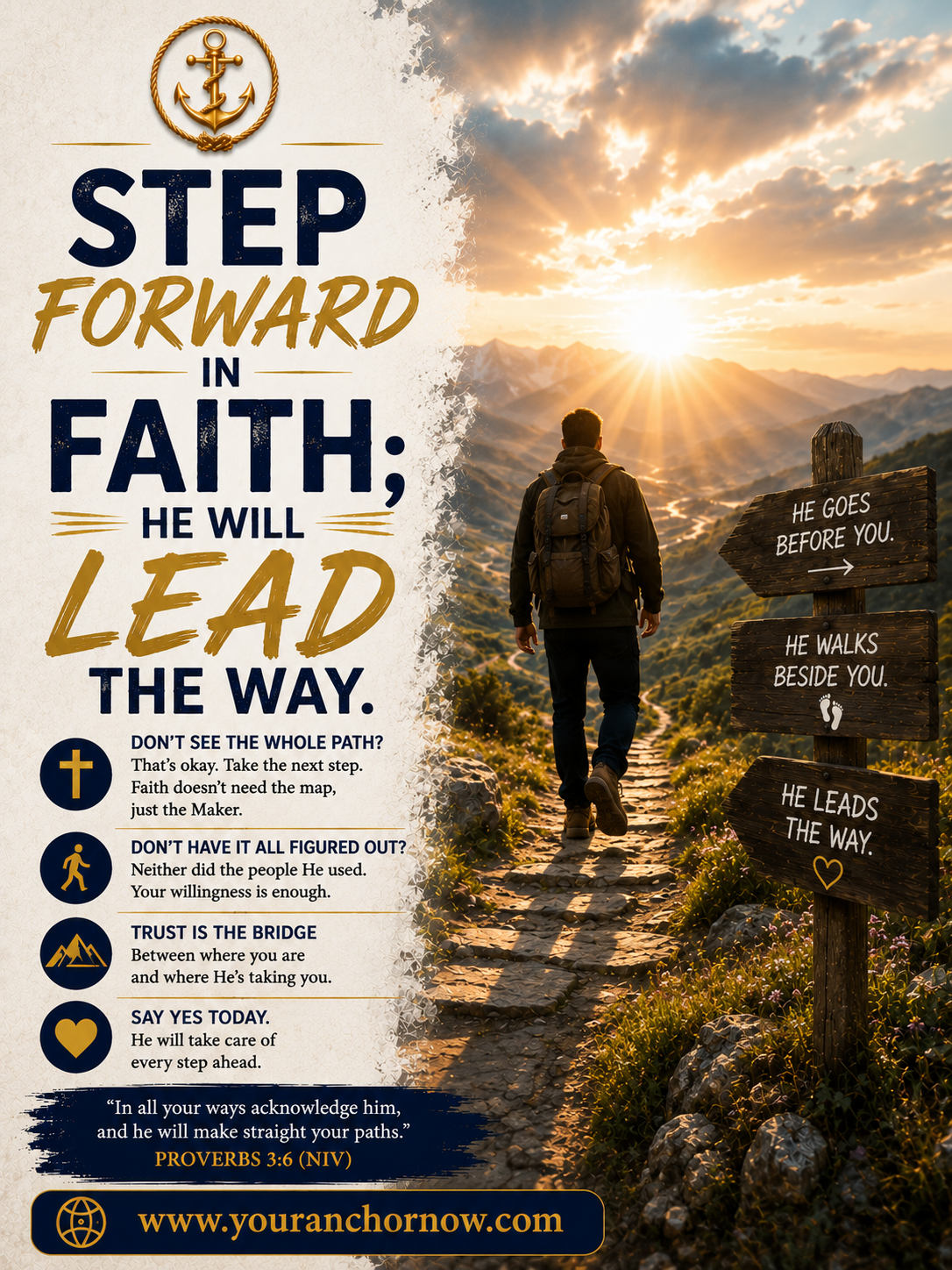 Step Forward in Faith