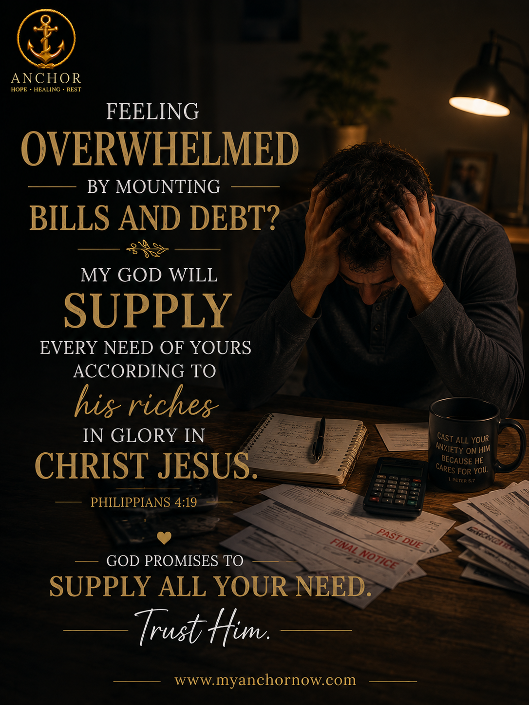 God Will Meet Your Needs - Philippians 4:19