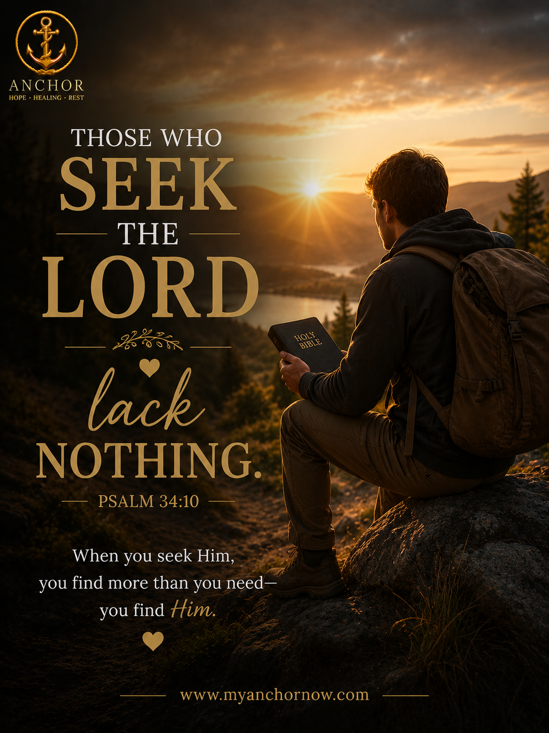 Lack No Good Thing - Psalm 34:10