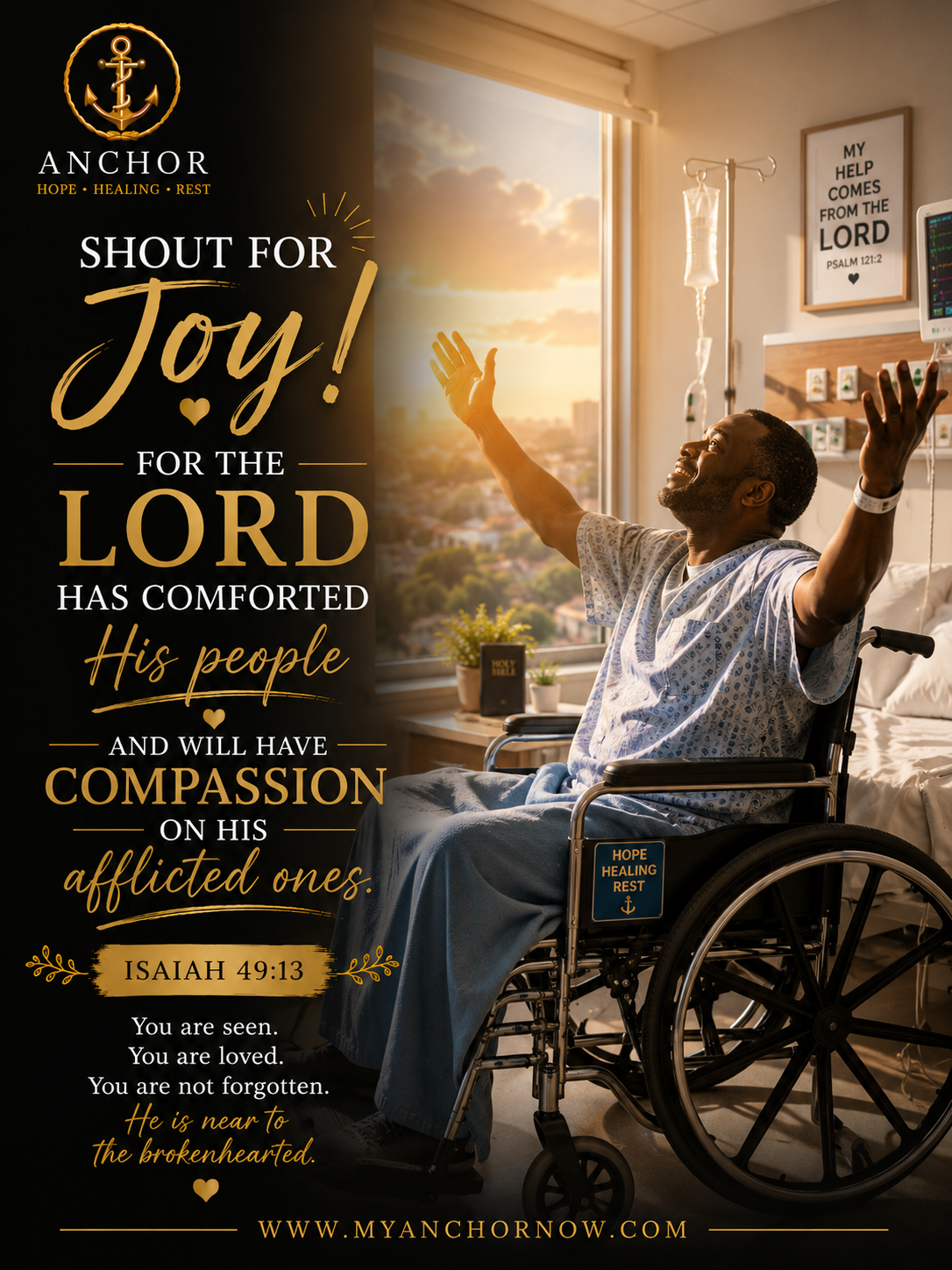 The Lord Comforts His People - Isaiah 49:13