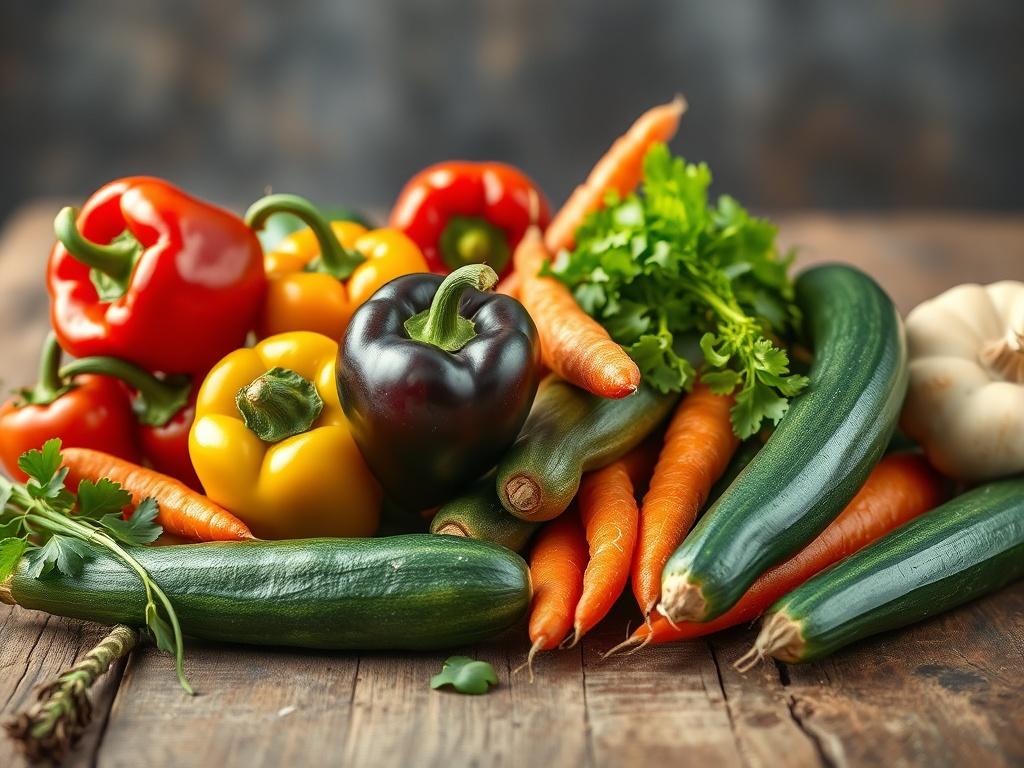 A realistic high resolution of an assortment of vibrant mixed