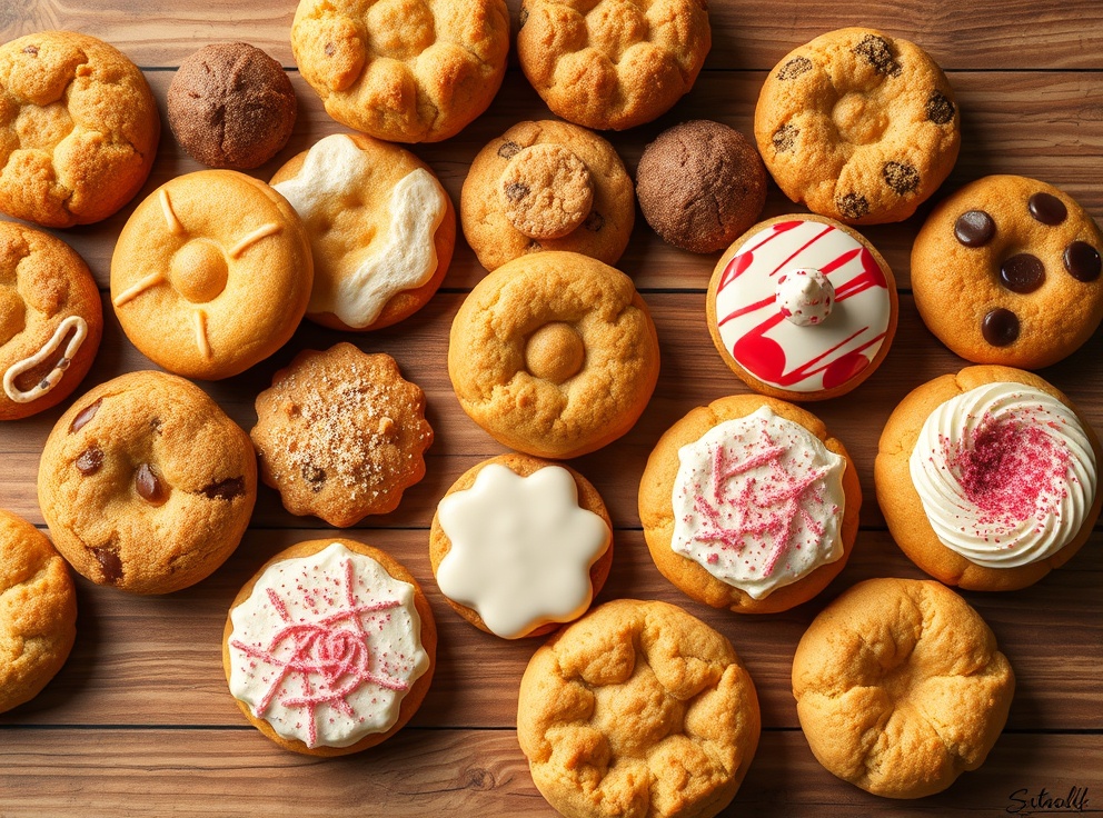 Cookies and pastries