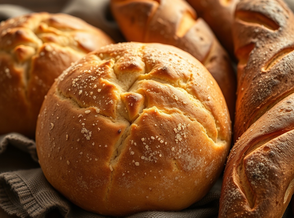 Moroccan breads and baguettes