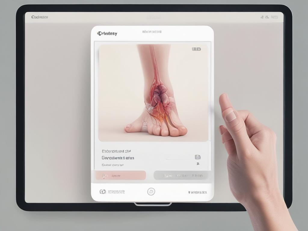 patient monitoring app, wound care, diabetic foot ulcer, health technology