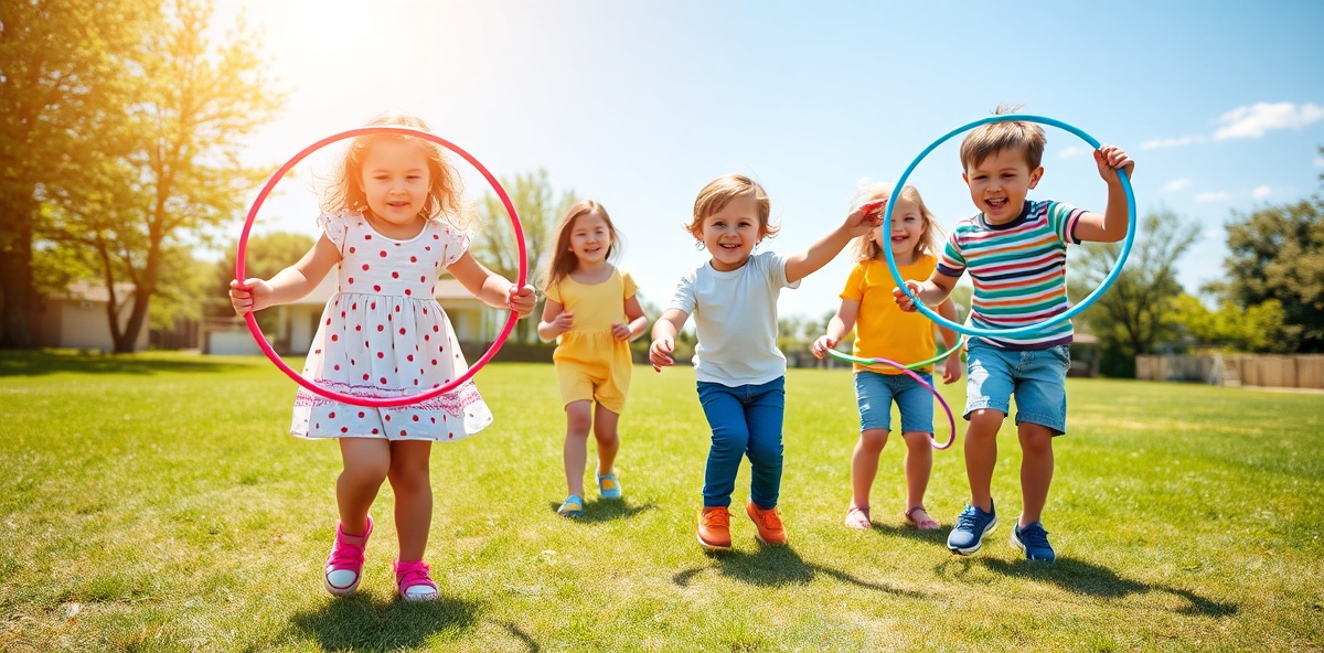 Children playing outside