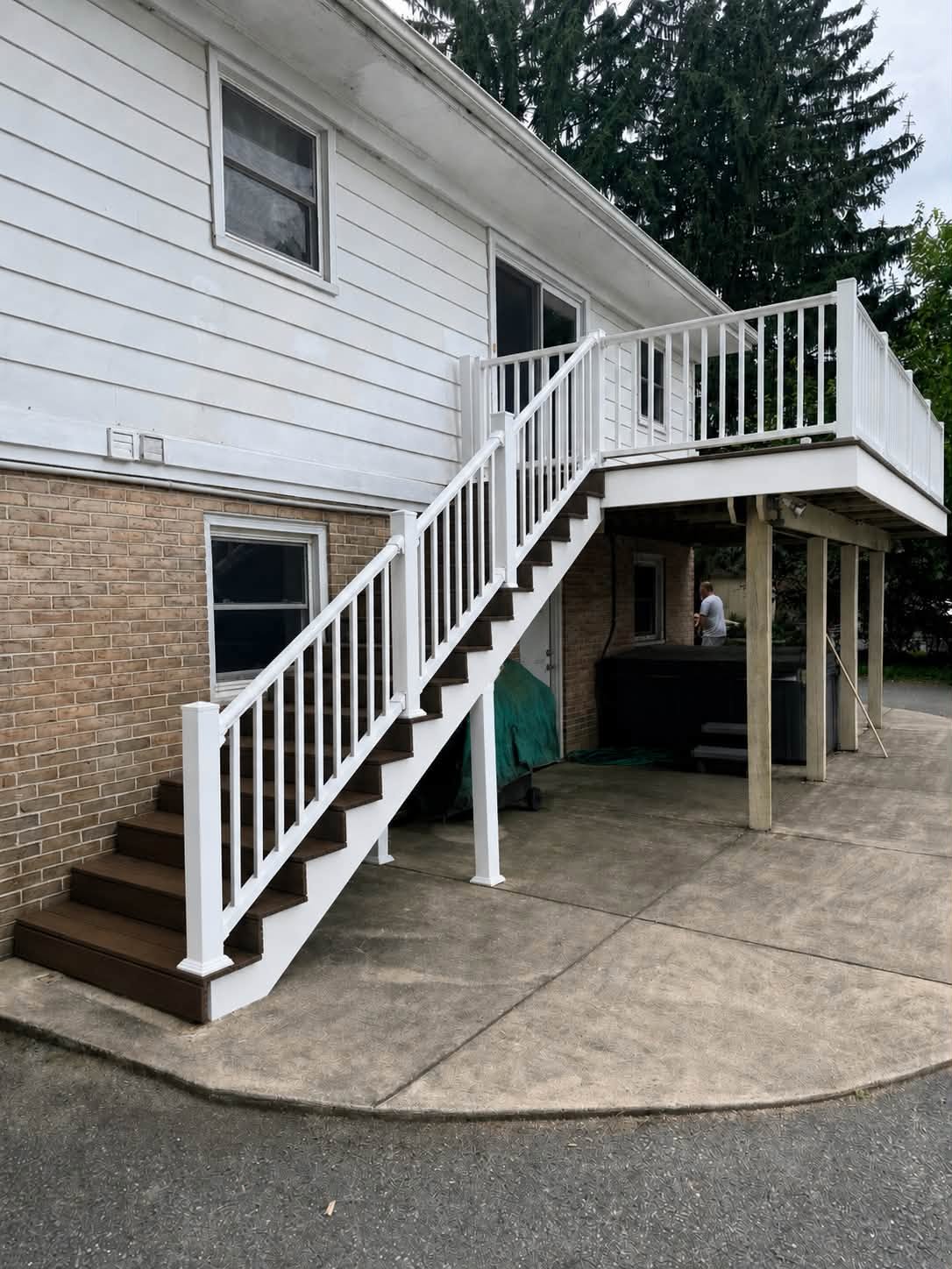 Stairs & Railings Renovation - After