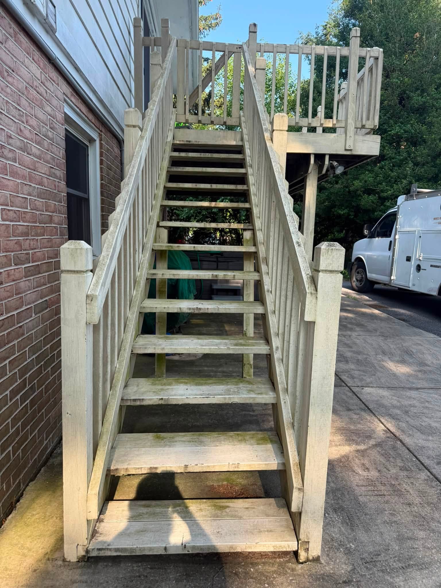 Stairs & Railings Renovation - Before