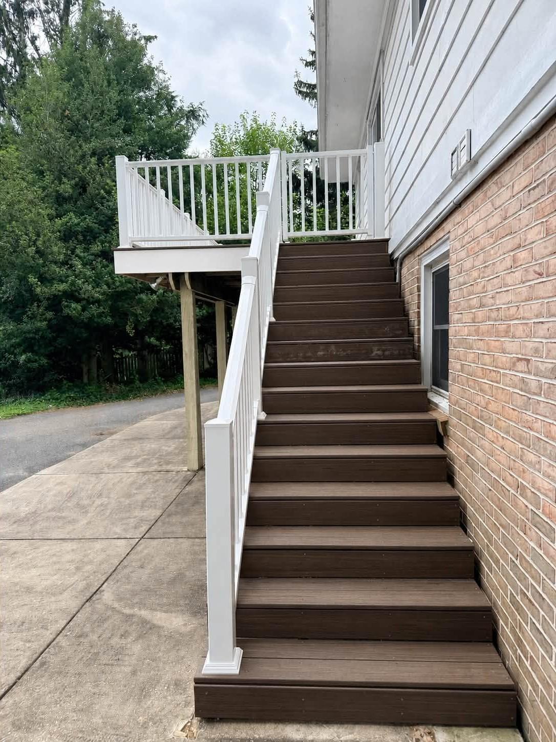 Stairs & Railings Renovation - After