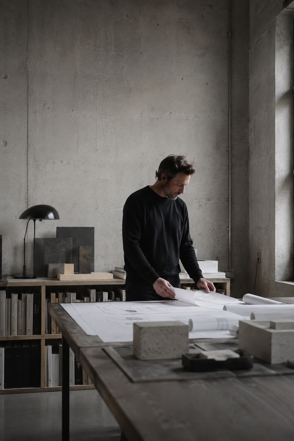 Founder in studio space
