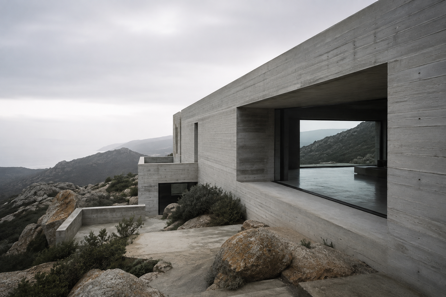 Project: Brutalist Residence