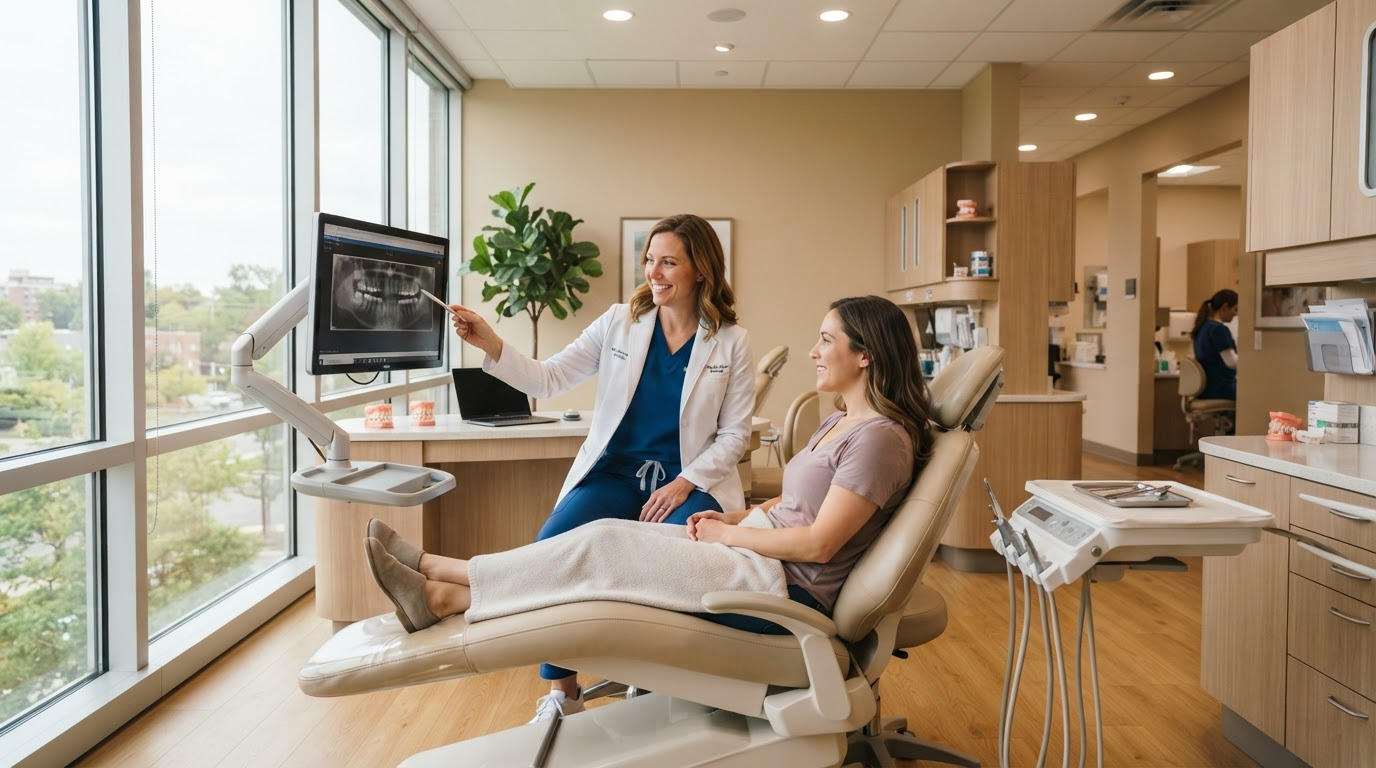 Professional dental consultation at Confident Smiles Dental