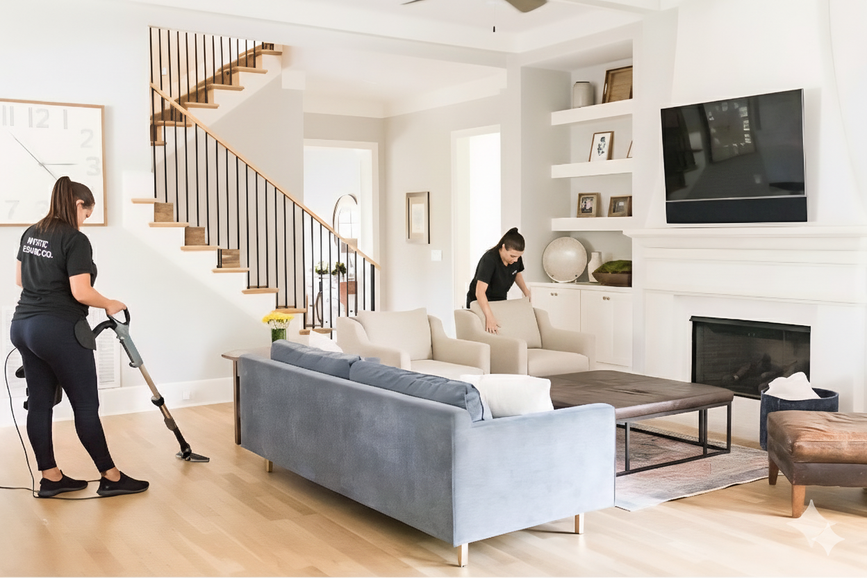 Contact Mystic Cleaning Co. to request your free quote or schedule a cleaning in Conroe, TX. Friendly, professional, and eco-friendly — we clean so you can breathe easier.