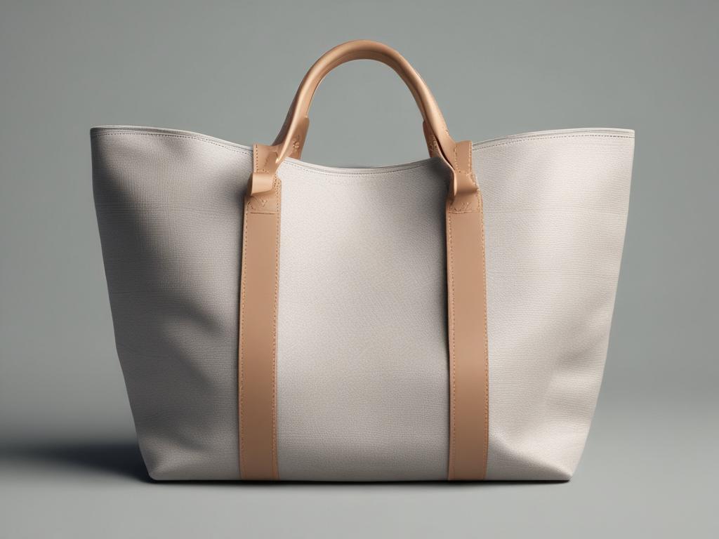 luxurious tote bag, stylish, spacious, premium materials