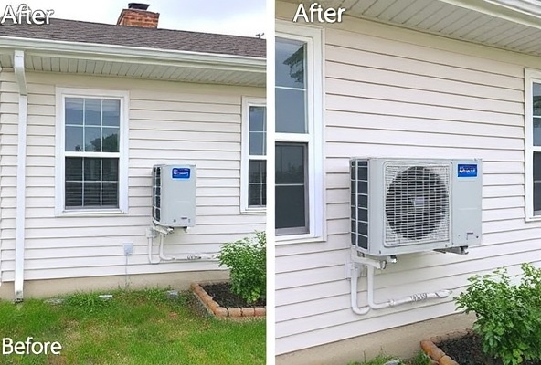 After: Residential AC Unit Replacement