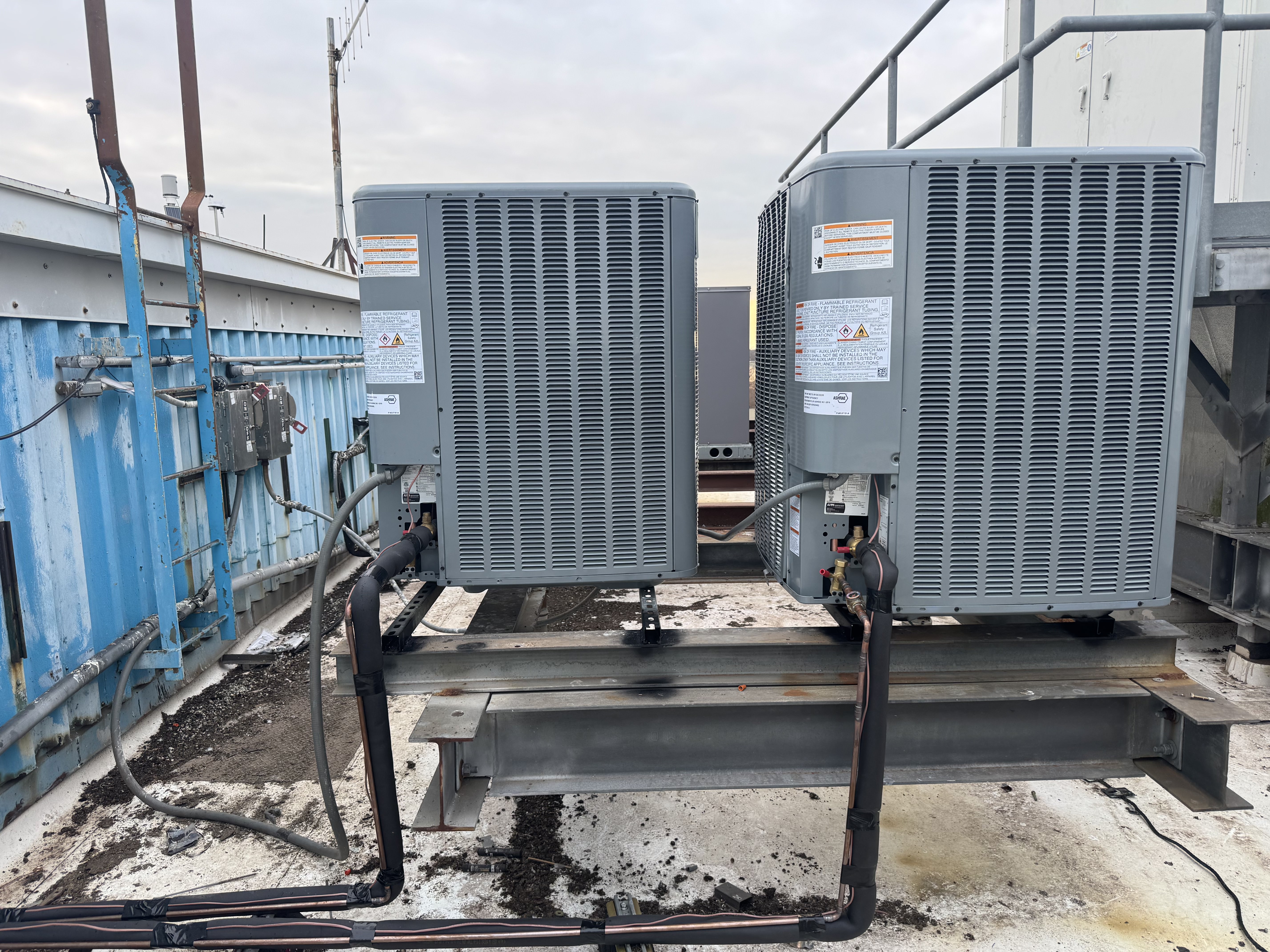 Commercial HVAC equipment and installation