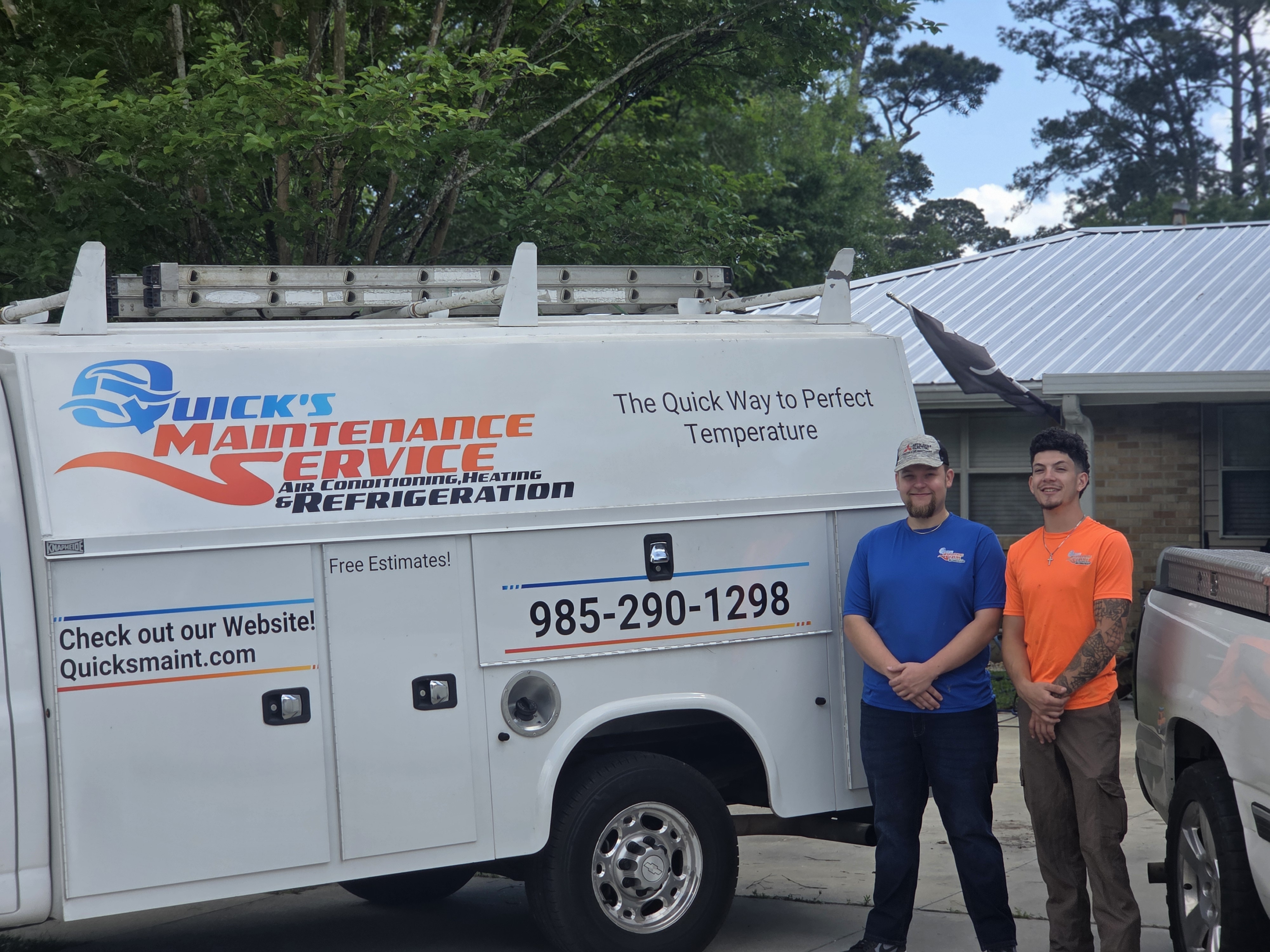 Quick's Maintenance Services professional team