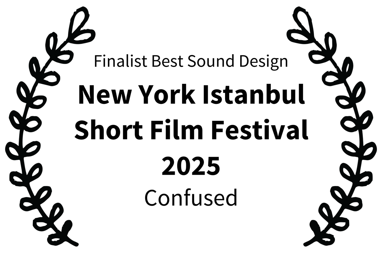 finalist best sound design - new york istanbul short film festival 2025 - confused.png