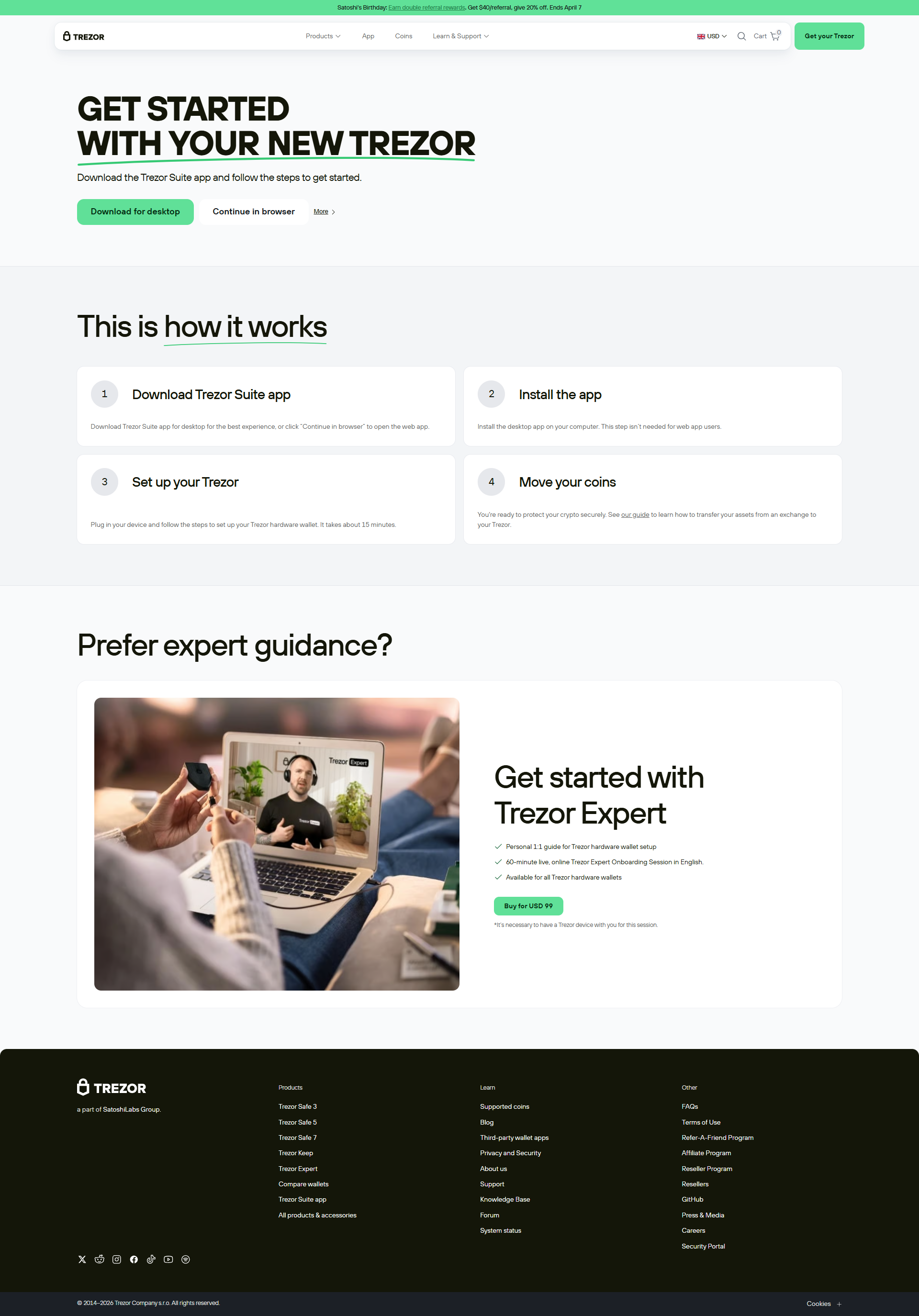 Trezor Bridge