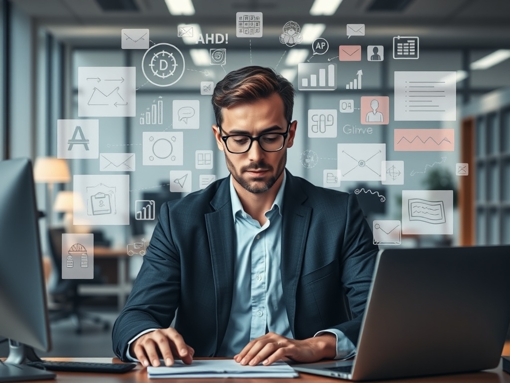 Adult ADHD attention deficit symptoms, professional assessment