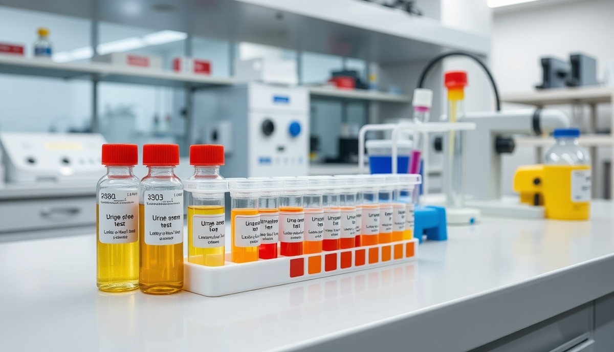 Clinical laboratory setting for urine drug screen testing
