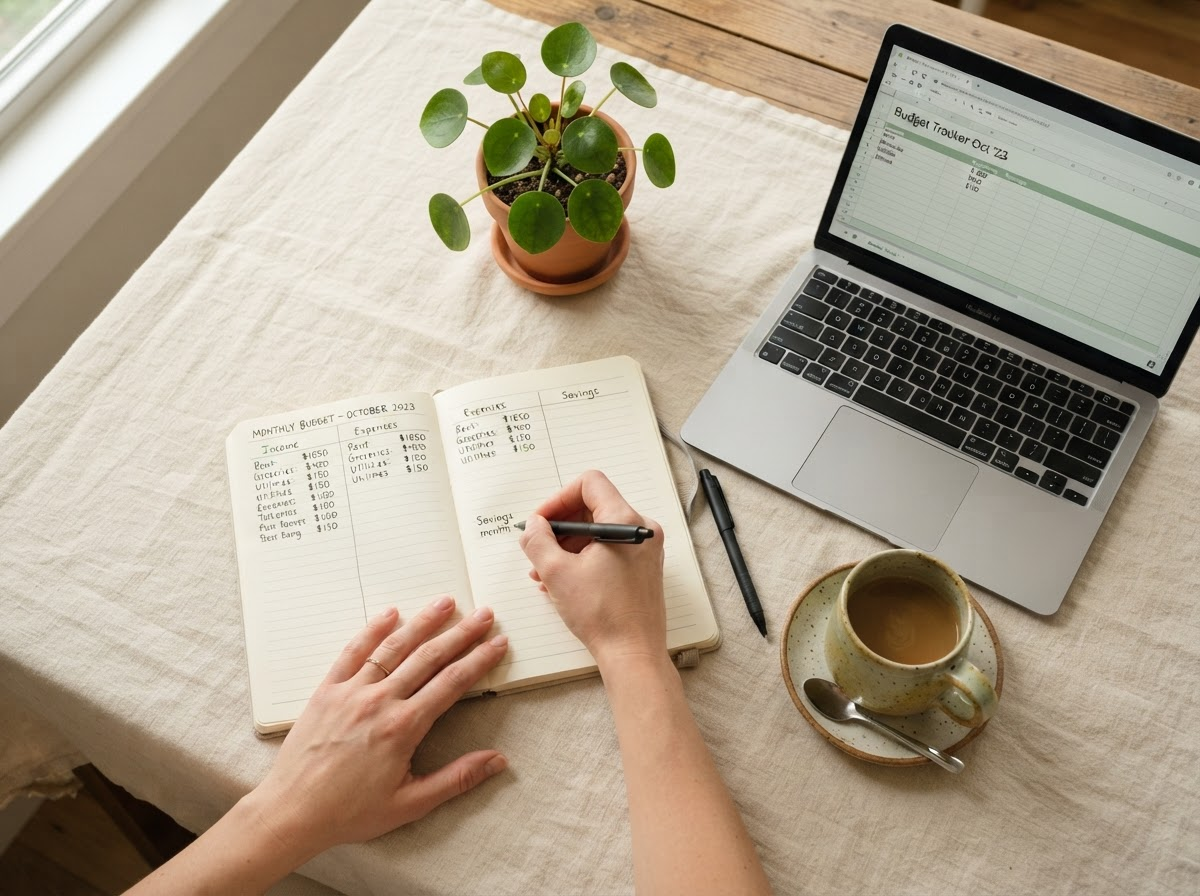 The 15-minute monthly budget that actually survives real life