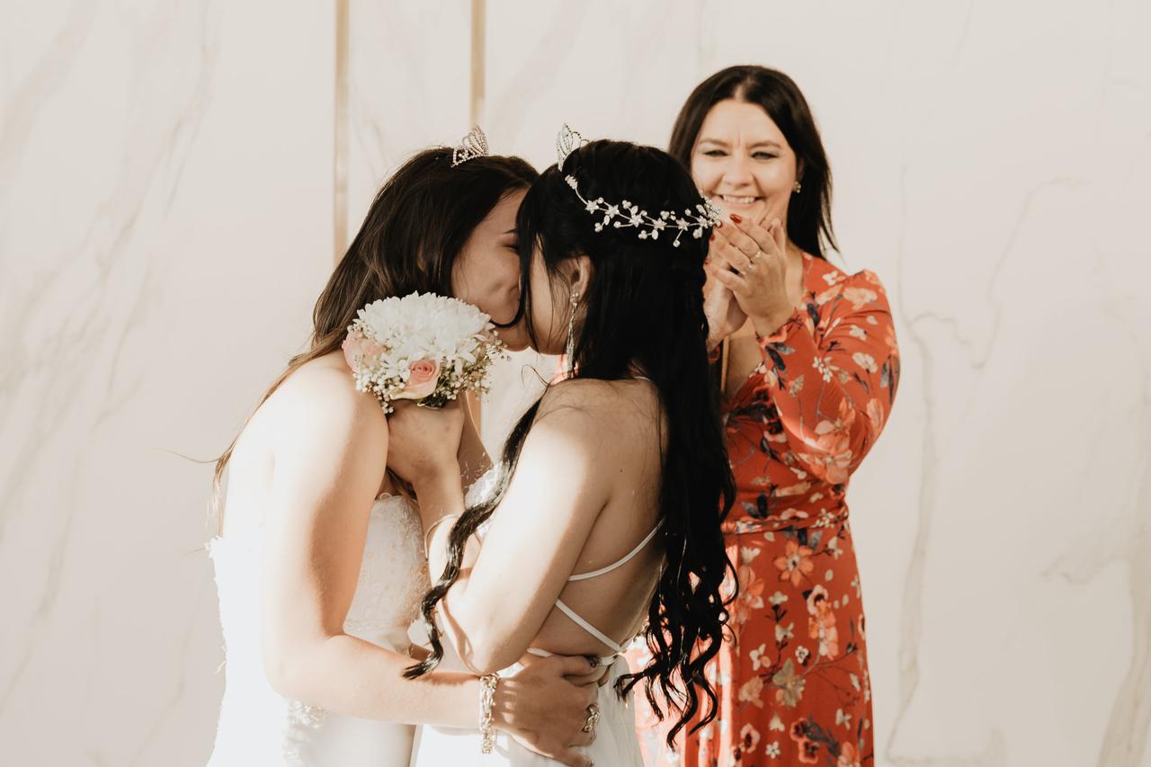 Lesbian wedding 