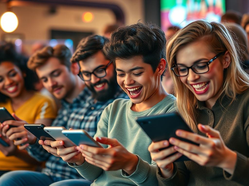 A hyper realistic close up shot of a diverse group