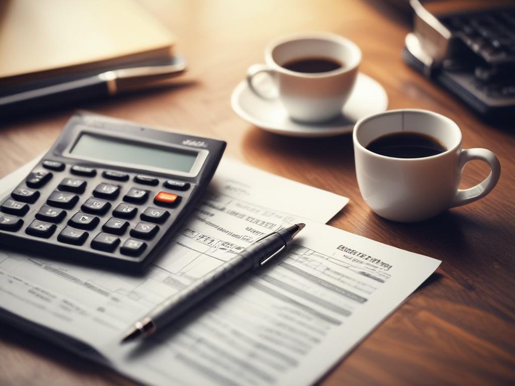 A close up shot of a financial analysis report on