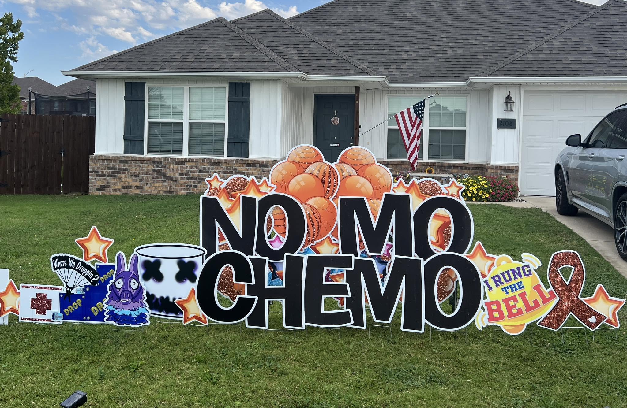 Custom yard sign