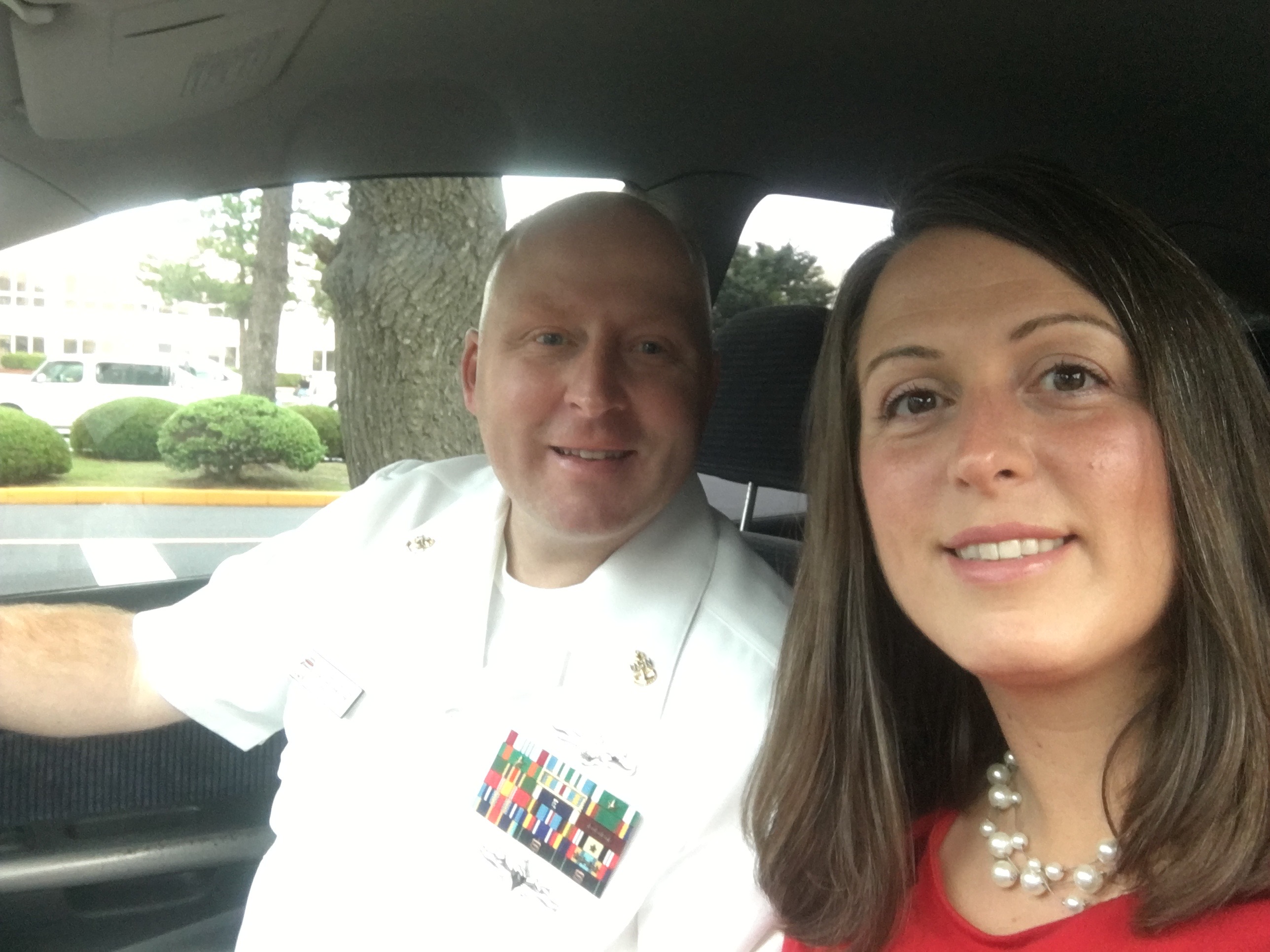 Jason and Susan Kerr, owners of Yard Sign Surprise
