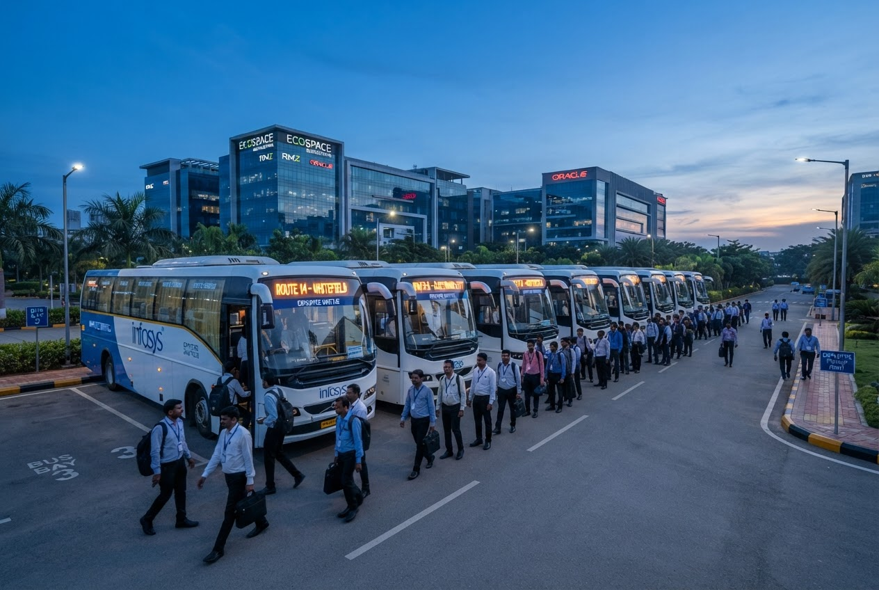 SKD Travels fleet of modern buses