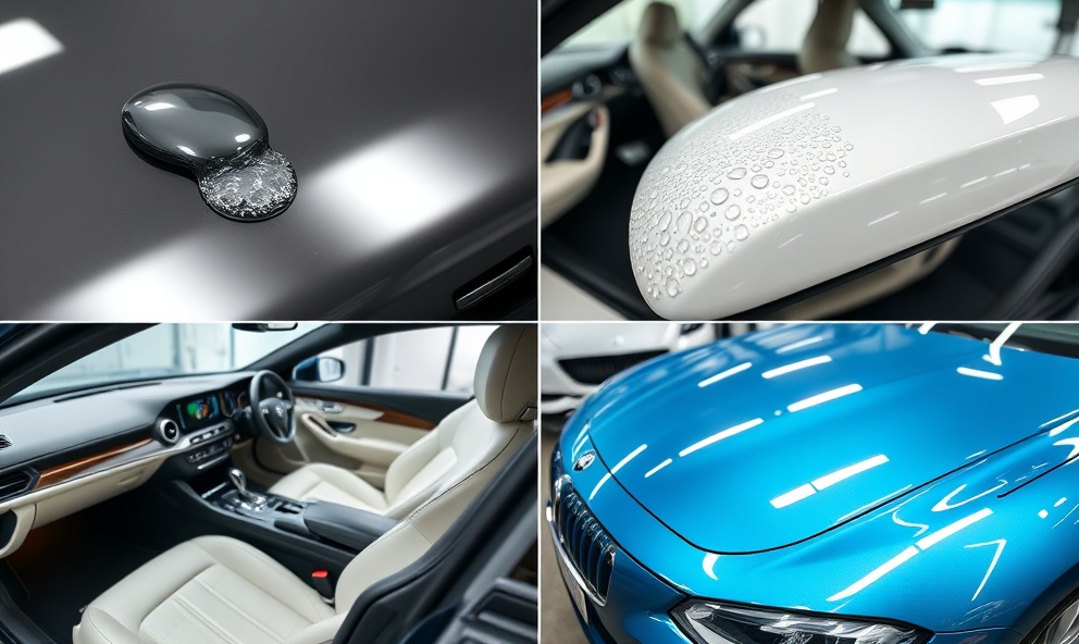 Professional car detailing work