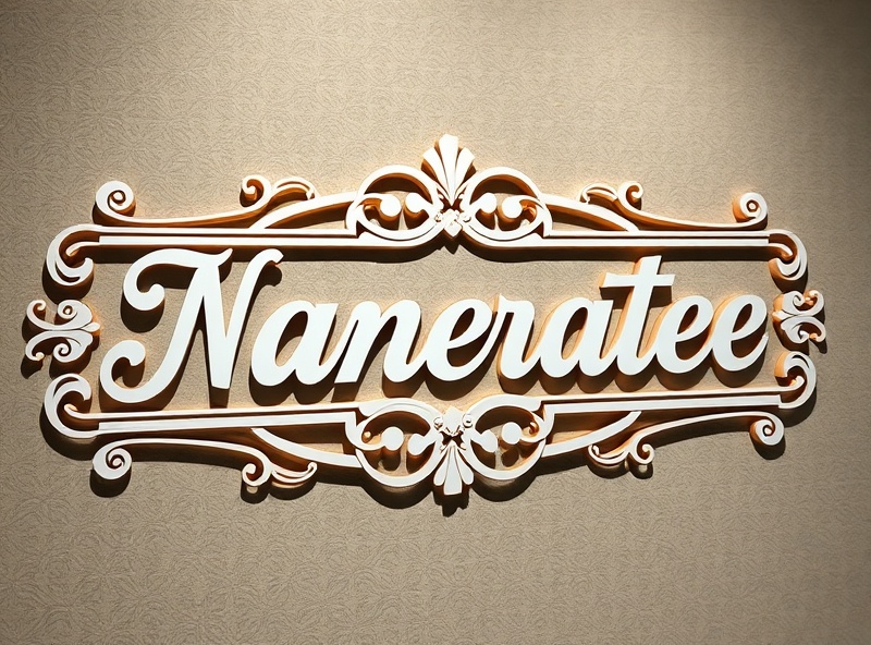 Laser nameplate