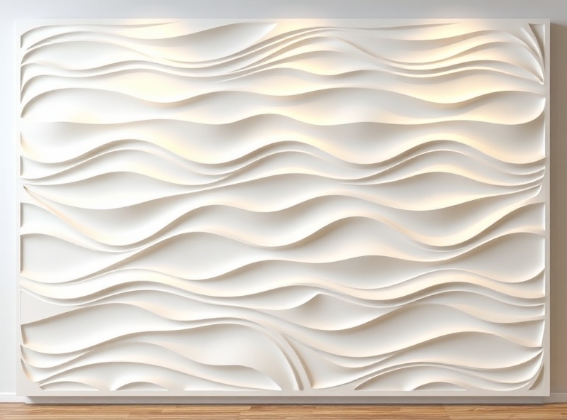 Wave Pattern Wall Panel
